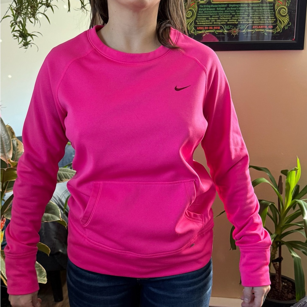 Nike Women's Vibrant Pink Hoodie